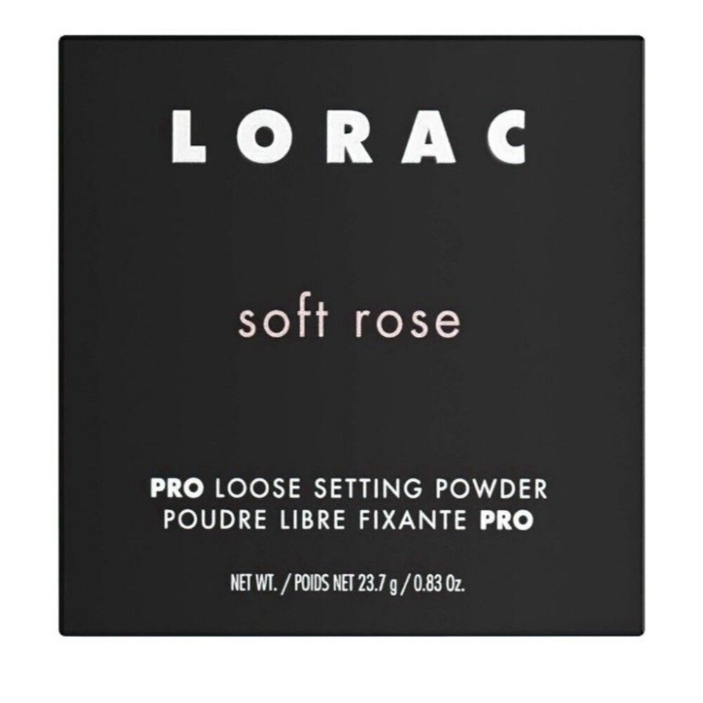 LORAC Soft Rose Pink Pro Loose Setting Finishing Powder .83 OZ  Minimize Pores - Picture 7 of 8